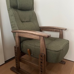 リクライニングチェア & オットマン セットの画像