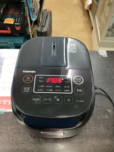 東芝マイコン炊飯器 3合炊き RC-5MFM(K) リサイクルショップ宮崎屋　佐土原店　25.6.28F