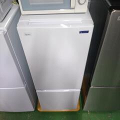 小山市で冷蔵庫を買うなら！リサイクルショップKOBUTU＼(^o^)／ヤマダデンキブランド　２ドア冷蔵庫　2021年製 156L 少し大きい２ドア冷蔵庫です！　保証３ヶ月あり＼(^o^)／の画像