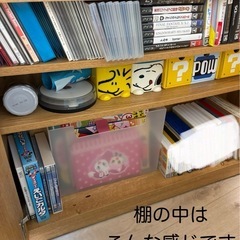 7/12.13のお取引は無料‼️収納棚付きダイニングテーブル の画像