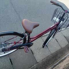 ほぼ未使用　自転車　ママチャリ　27インチの画像