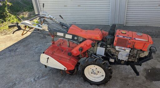鹿児島発　クボタ　　セル始動　KRA75ディーゼルエンジン耕うん機　タイヤ新品交換済み　バッテリー新品交換済み
