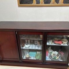 昭和レトロ ミッドセンチュリー ヤマコ 飾り棚 サイドボード