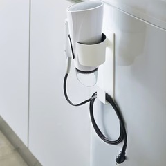 【使用済】マグネットドライヤーホルダー(ホワイト)