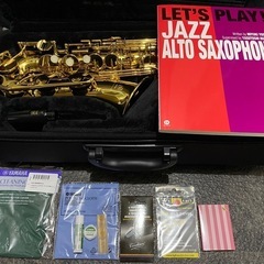 【新品未使用 別売品豪華セット】 Yamaha YAS-280 alto sax サックス +メンテナンス用品+教本 セットの画像