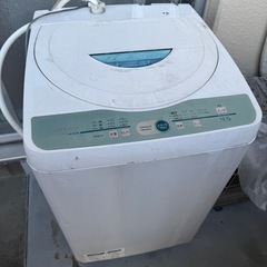 「ジャンク」　洗濯機　4.5kg 1000円あげますの画像