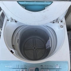 「ジャンク」　洗濯機　4.5kg 1000円あげます