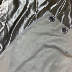 星柄カーテン　遮光の画像