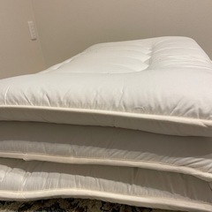 【ニトリ製✨】敷布団 シングルサイズ🛏「シキフトン2 S」幅100×長さ210cm／引っ越しのためお譲りします！の画像