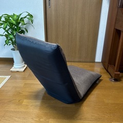 【値下げ】座椅子 ブラウンの画像