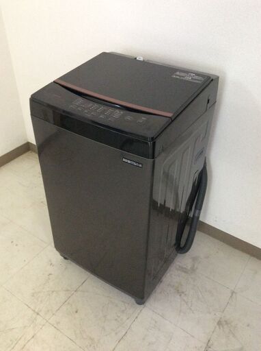 (6/29受渡済)JT10933【IRISOHYAMA/アイリスオーヤマ 6.0㎏洗濯機】美品 2021年製 IAW-T603BL 家電 洗濯 簡易乾燥付