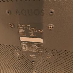 テレビ　SHARP　AQUOS　C26E7の画像