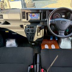 ハイゼットカーゴ 4WD 令和1年 11万キロ TV ナビ ドラレコ ETC Bluetooth接続 軽貨物 車検2年付 の画像