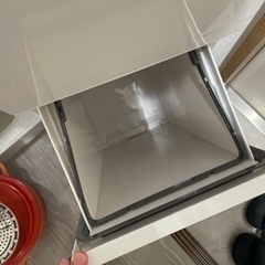 受付停止2段　ゴミ箱　2ヶ月のみ使用しましたの画像