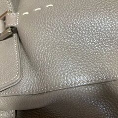ナガタニ NAGATANI レディース　マグネットフラップハンドバッグ　中古美品の画像