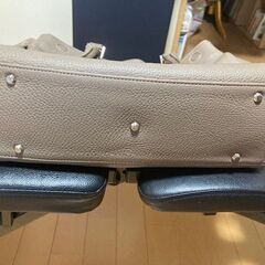 ナガタニ NAGATANI レディース　マグネットフラップハンドバッグ　中古美品の画像