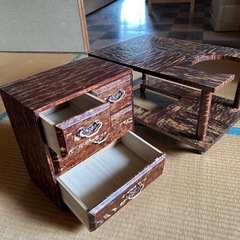 樺細工棚セットの画像
