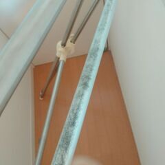 中古　室内洗濯干し 伸縮式 布団干し 室内干し 洗濯干し 物干しの画像