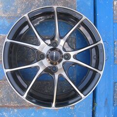 Weds Sportアルミホイール15インチ5J+45 4H PCD100 4本セット中古品の画像