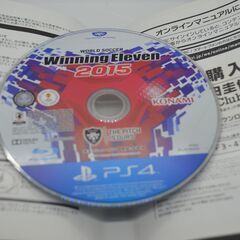 (中古、ディスクのみ) PS4 ウィニングイレブン2015の画像