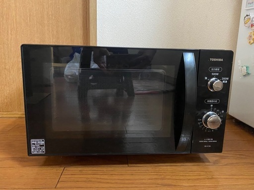 a(6816) TOSHIBA 電子レンジ ER-S17E6(K) 2020年製
