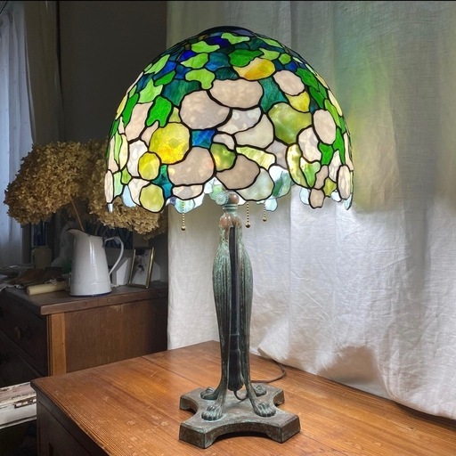 ステンドグラス　ランプシェード