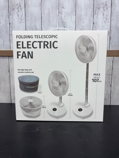 【新品】サクセスアジア　コードレス扇風機