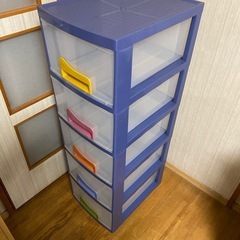 プラスティック5段ケースの画像