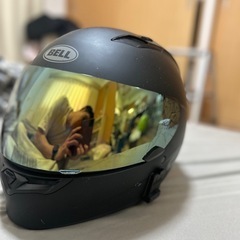 BELL ヘルメット Qualifire クオリファイア L マットブラック　M1-S PRO付の画像