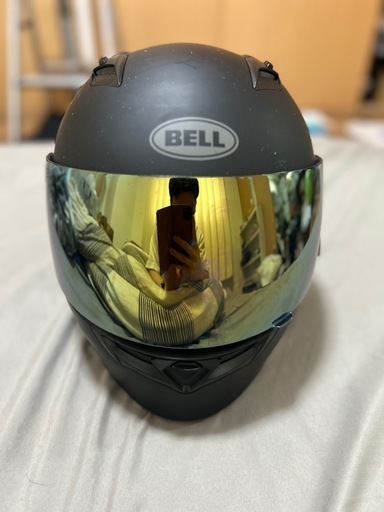 【格安　比較してください】BELL ヘルメット Qualifire クオリファイア L マットブラック　M1-S PRO付