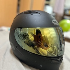 BELL ヘルメット Qualifire クオリファイア L マットブラック　M1-S PRO付の画像