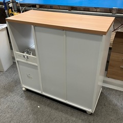 キッチンカウンター⭐︎食器棚⭐︎レンジ台⭐︎複数台購入可！【475】の画像