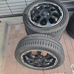タイヤホイール付きの画像