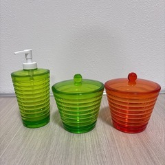 小物入れ＆ソープディスペンサー