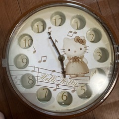 キティちゃんの時計の画像