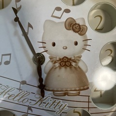 キティちゃんの時計の画像