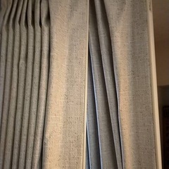アコーディオンカーテン2本の画像
