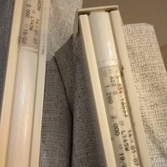 アコーディオンカーテン2本の画像