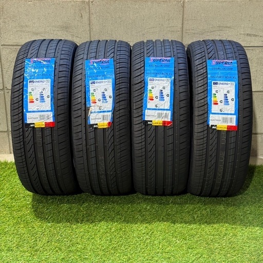 【良品質・コスパ最高】　195/45R17 4本　交換工賃・消費税込み価格　スーペリア