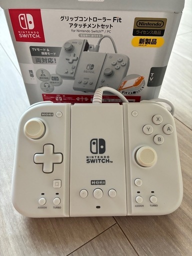Switch本体+ホリコントローラー (aki…) 大和のテレビゲーム