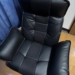 座椅子　ブラック　売ります