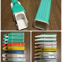 【7月末処分】新幹線お菓子の空き容器10個の画像