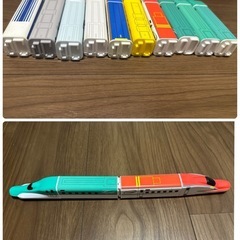 【7月末処分】新幹線お菓子の空き容器10個の画像