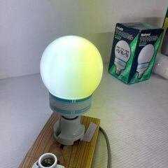 【National】ナショナル ライトカプセル 電球型蛍光灯 3個セット まとめ まとめ売り パルック 100V 17W G17形 T17形 電気機器 レトロ 松下電器 A0043の画像