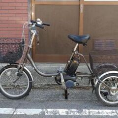 シニア専用 バナソニック Panasonic 2016電動アシスト三輪自転車