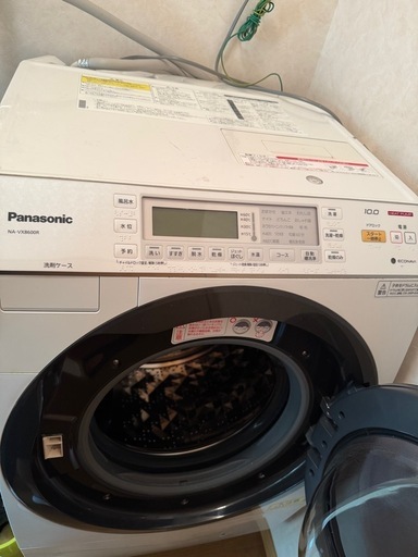 9/14〜19　Panasonic ドラム式洗濯機 NA-VX8600R