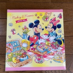 ディズニー　バスタオル　ピクニック柄　新品