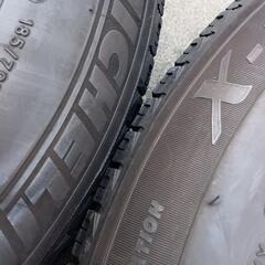 冬 185/70R14 ミシュラン【富山】ノート カローラ フィールダー フリード 2017ｙ中古４本の画像