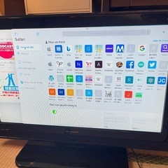 32型液晶テレビ DX BROADTEC（LWV-325）リモコン・B-CASカード