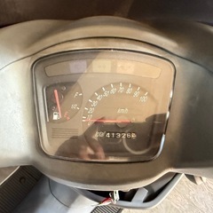 ★支払総額4.2万円★定休日なし！いつでも現車確認可能です！ スズキ アドレス110 ブラウン/白 CF11A 人気のアドレス110！ 2ストのためオイル注ぎ足すだけ！ サイスタ付き！ フロントディスクブレーキ！ おしゃれなツートンカラー！の画像